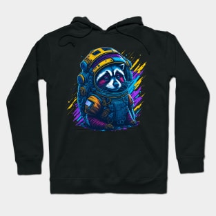 Astroraccoon in Orbit Hoodie